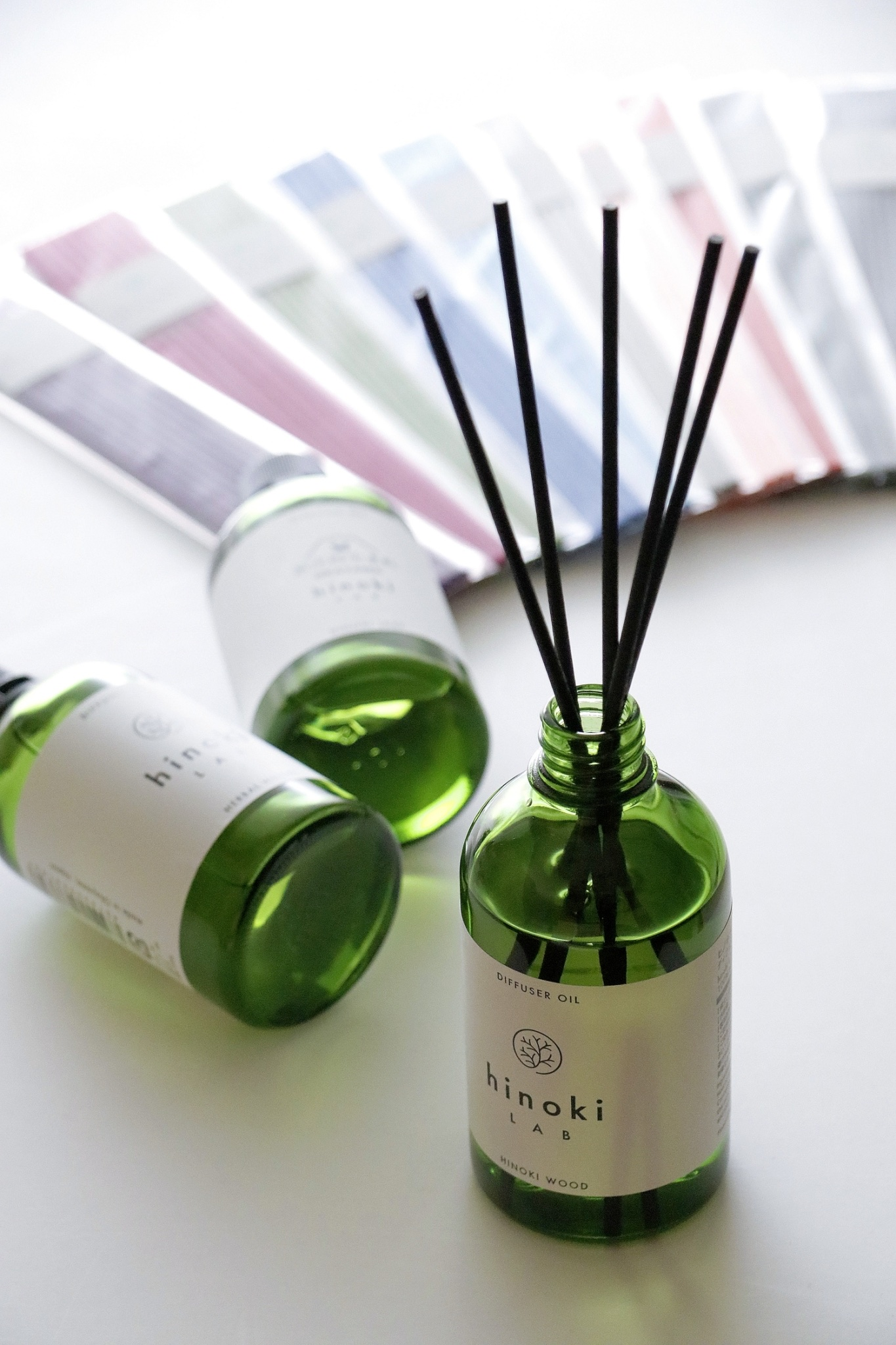 Home fragrance diffusers