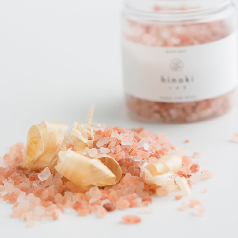 hinoki LAB Bath salt pink wood 300g - hinoki LAB