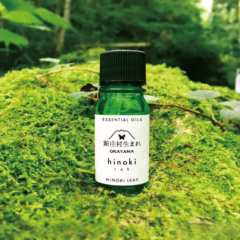 hinoki LAB Born in Shinjo Village OKAYAMA Hinoki Oils Leaf 5ml - hinoki LAB